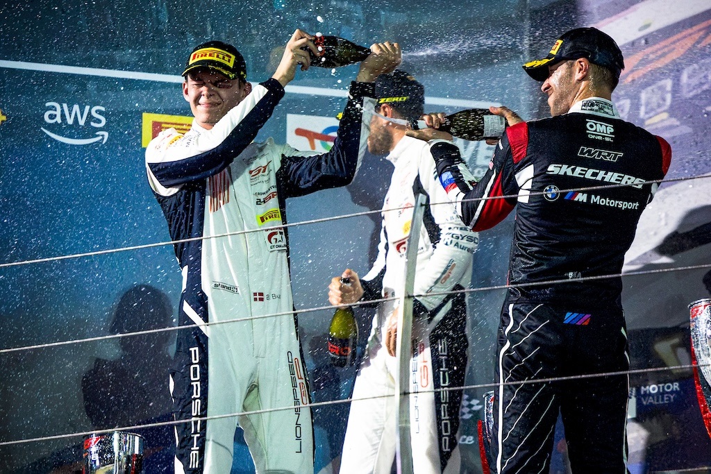 Bastian Buus sikrede podie – men mistede mesterskabsføringen på Misano.
(Foto: Lionspeed GP)